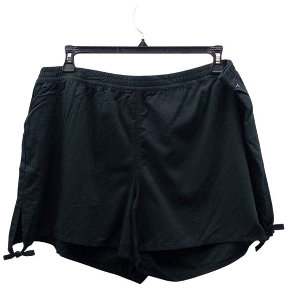 Madewell Side Tie Black Shorts Women's XXL Pull On Elastic Waist - Picture 4 of 6